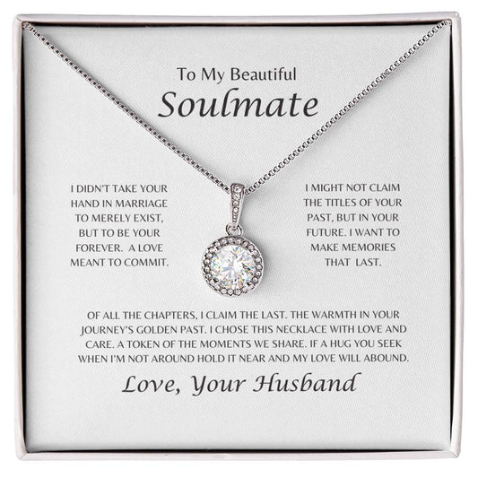 To My Beautiful Soulmate | Eternal Hope Necklace
