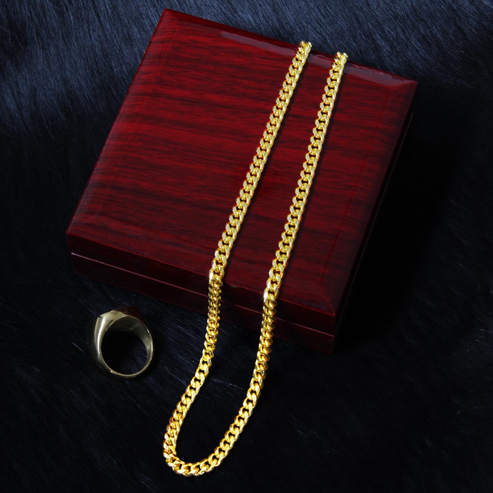 To My Boyfriend | Wherever the Journey Takes Us - Cuban Link Chain