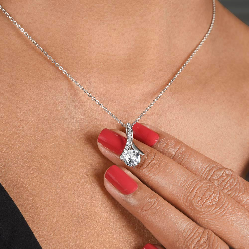 To My Loving Wife | Meeting You Was Fate - Alluring Beauty Necklace