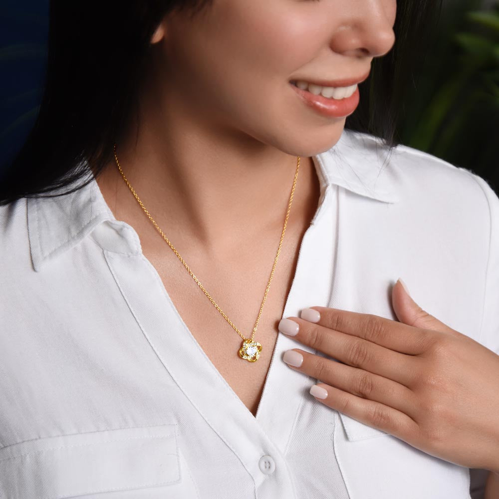 To My Beautiful Soulmate | If I Could Give You (Love Knot Necklace)