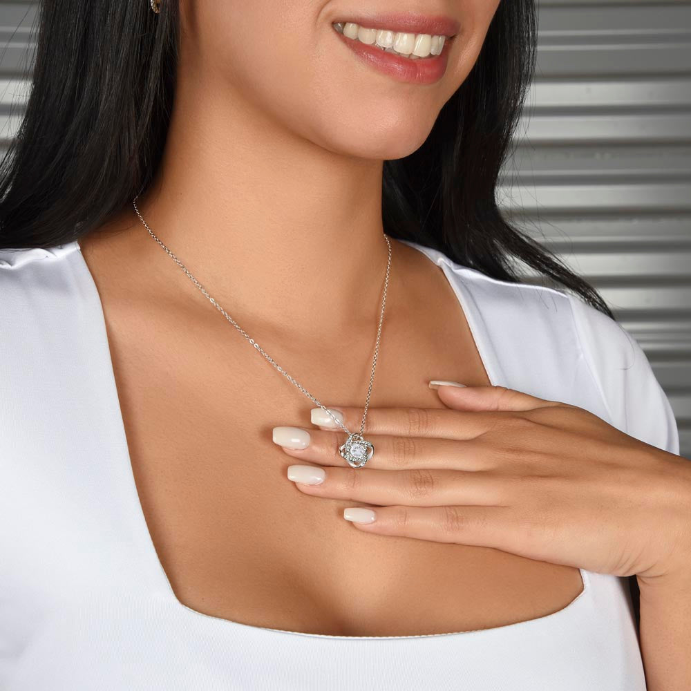 Soulmate | Meeting You Was Fate - Love Knot Necklace
