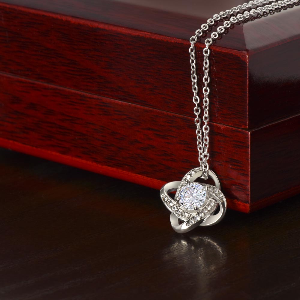 Soulmate | Meeting You Was Fate - Love Knot Necklace