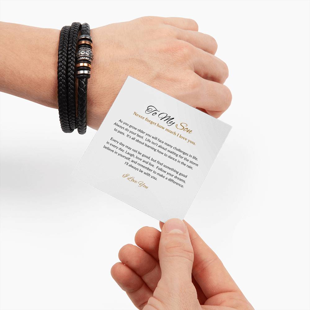 To My Son | Love You Forever Bracelet