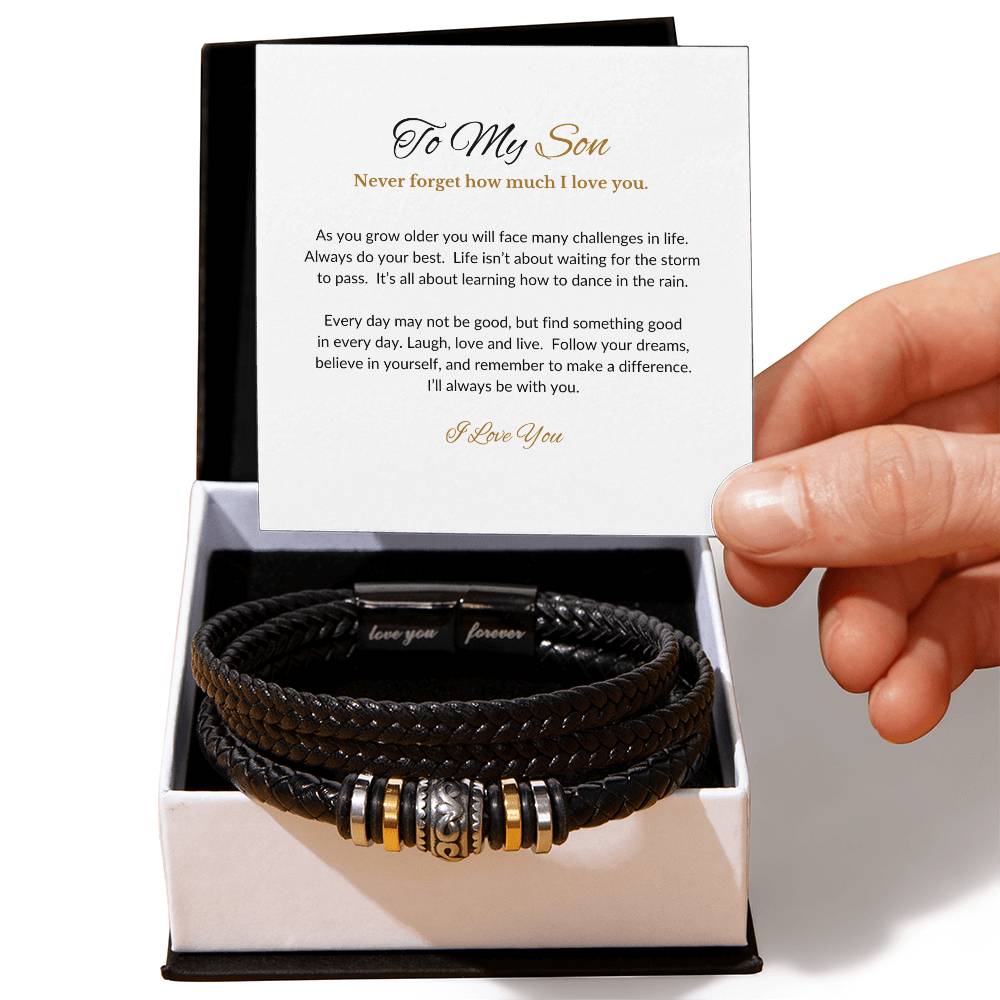 To My Son | Love You Forever Bracelet