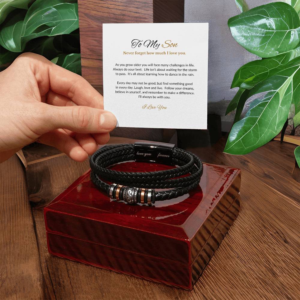 To My Son | Love You Forever Bracelet