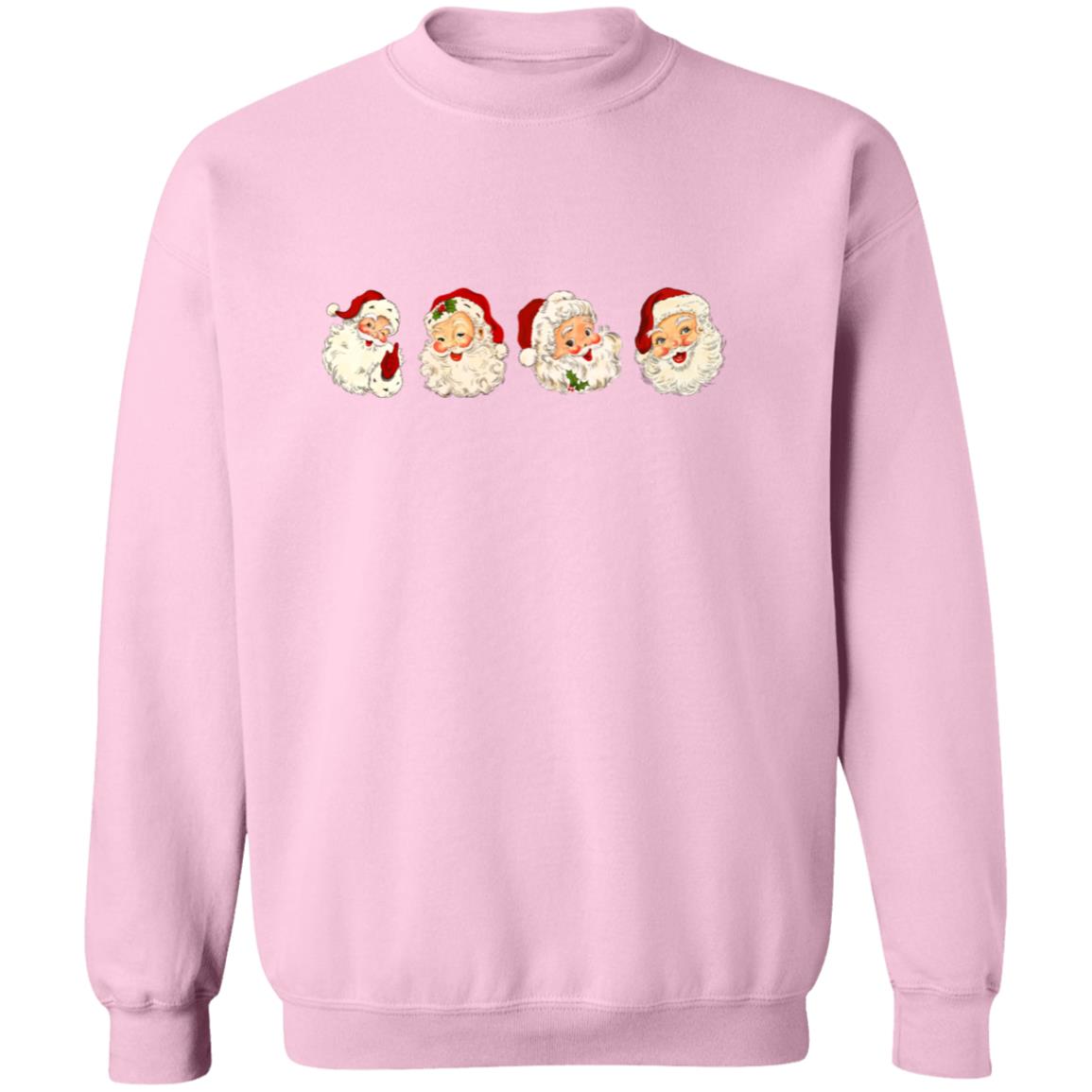 Retro Cheerful Santa | PulloverSweatshirt