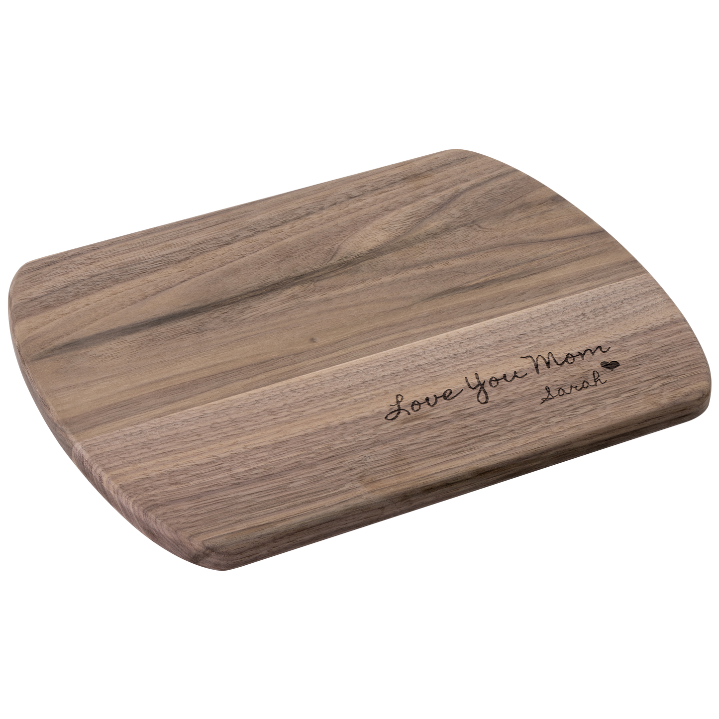 Love You Mom - Hardwood Oval Cutting Board