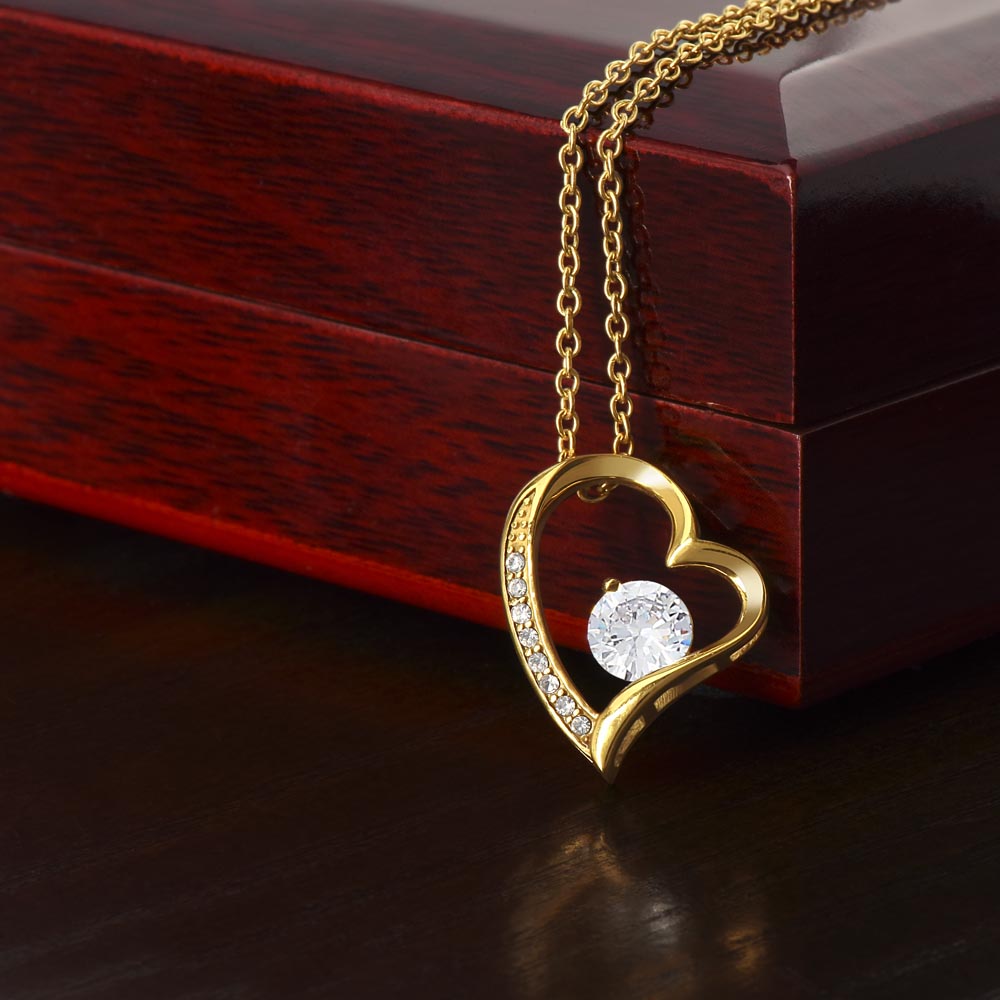 To My Beautiful Girlfriend | You're always on my mind - Forever Love Necklace