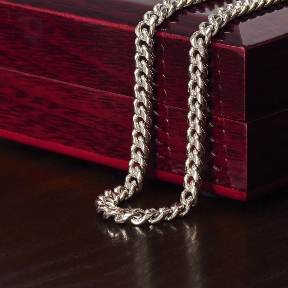 To My Boyfriend | Wherever the Journey Takes Us - Cuban Link Chain
