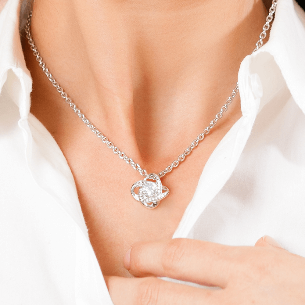 To The Best Mom | Love Knot Necklace