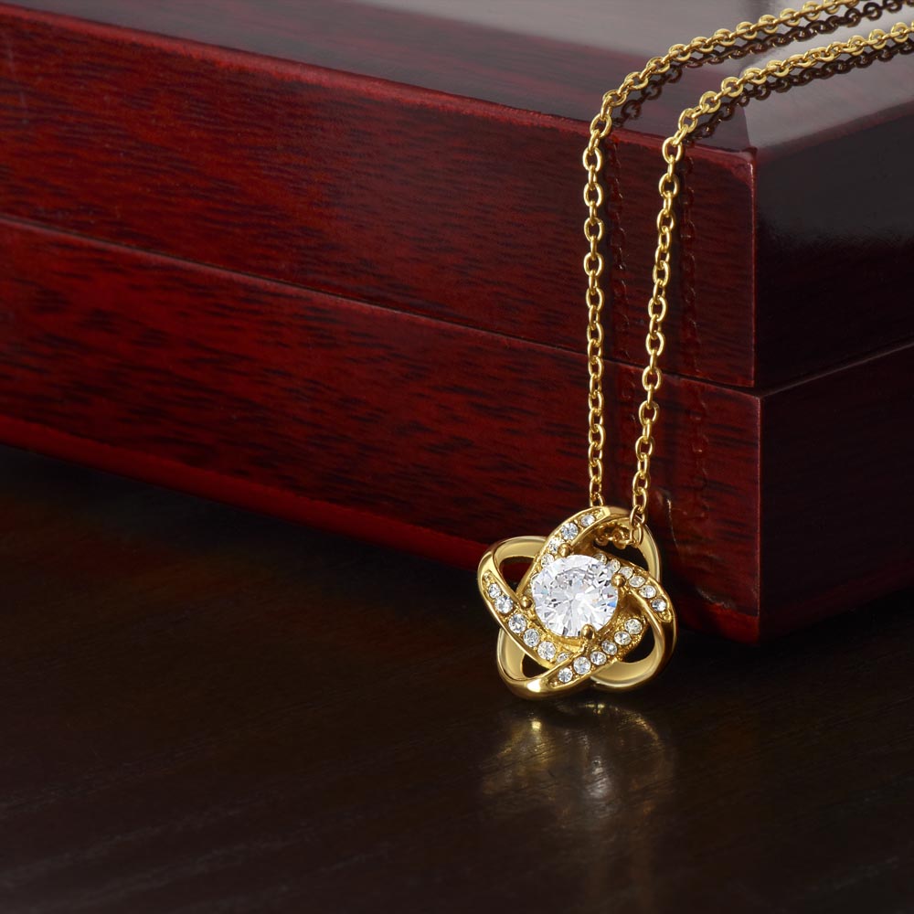 To My Soulmate | Love Knot Necklace